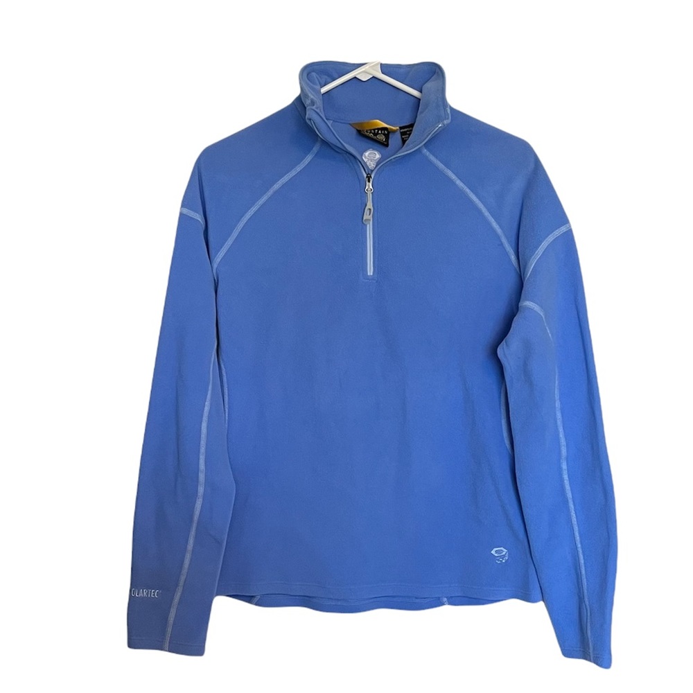 Mountain Hard Wear polartec fleece Womens pullover jacket blue medium